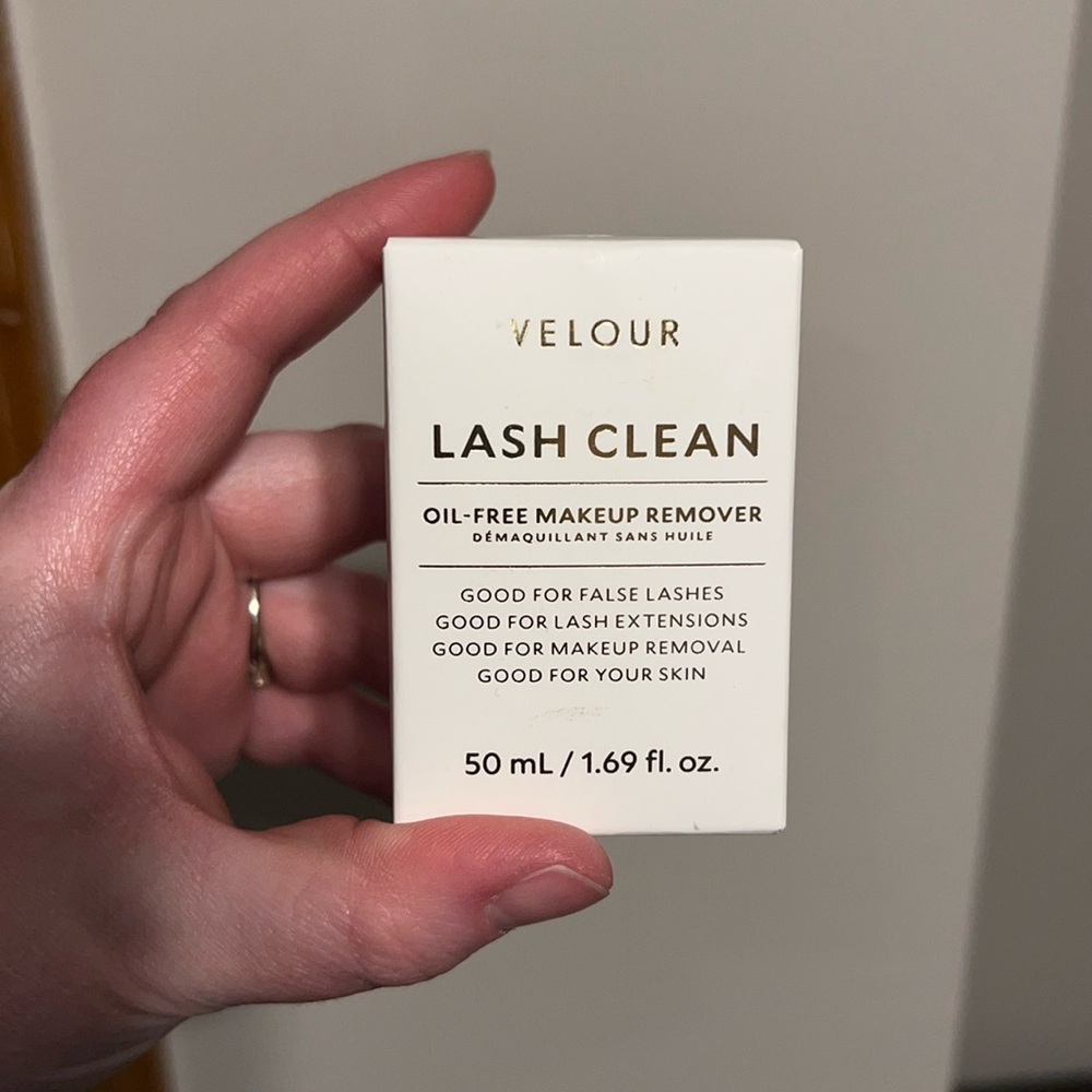 Velour Lash Clean Oil Free Makeup Remover for False Lashes 1.69oz NEW in box